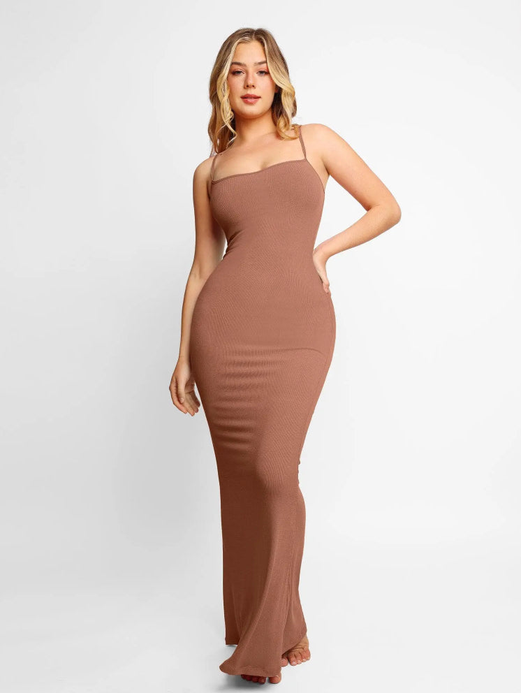 Sculpted Bodycon Maxi Gown