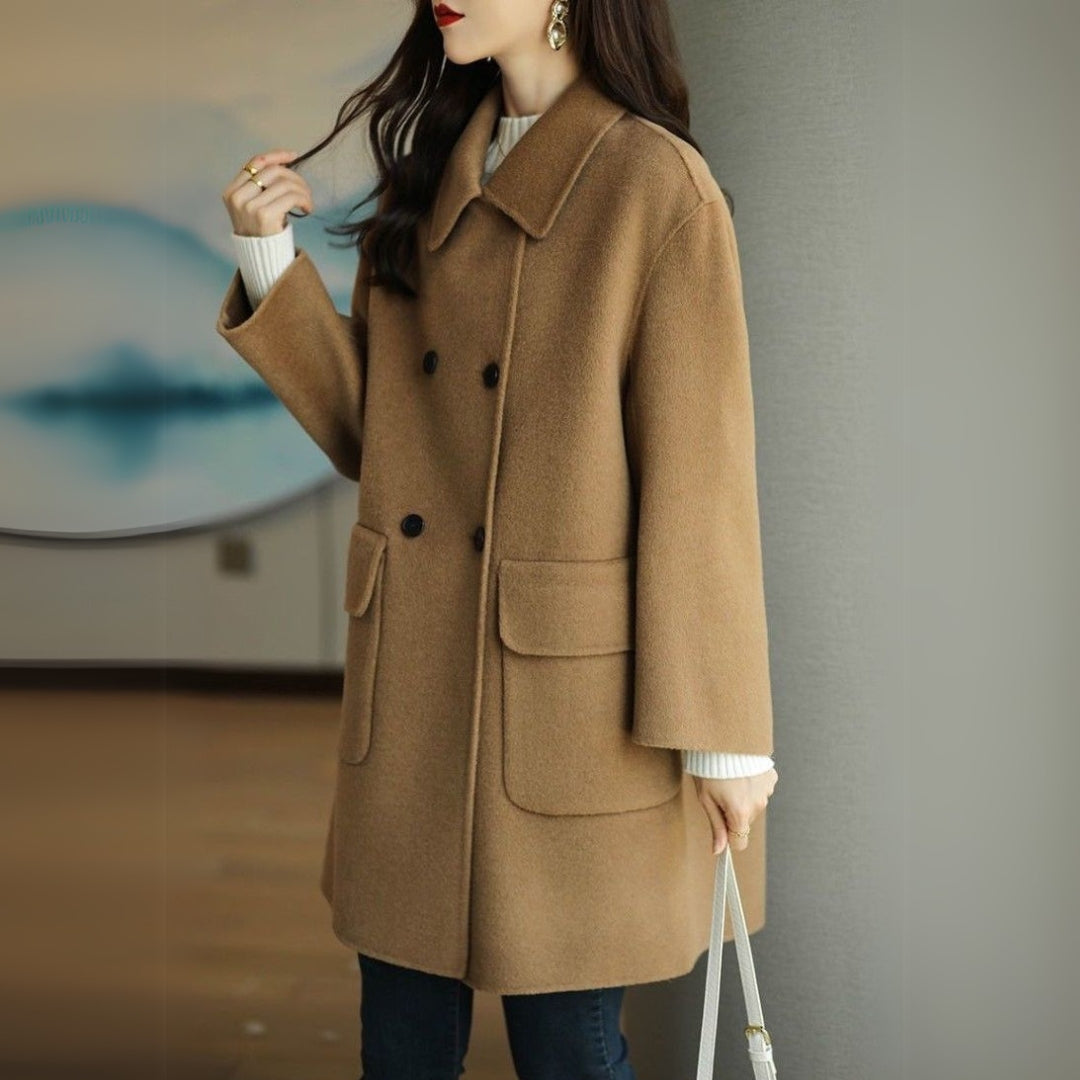 Women’s double-breasted formal coat