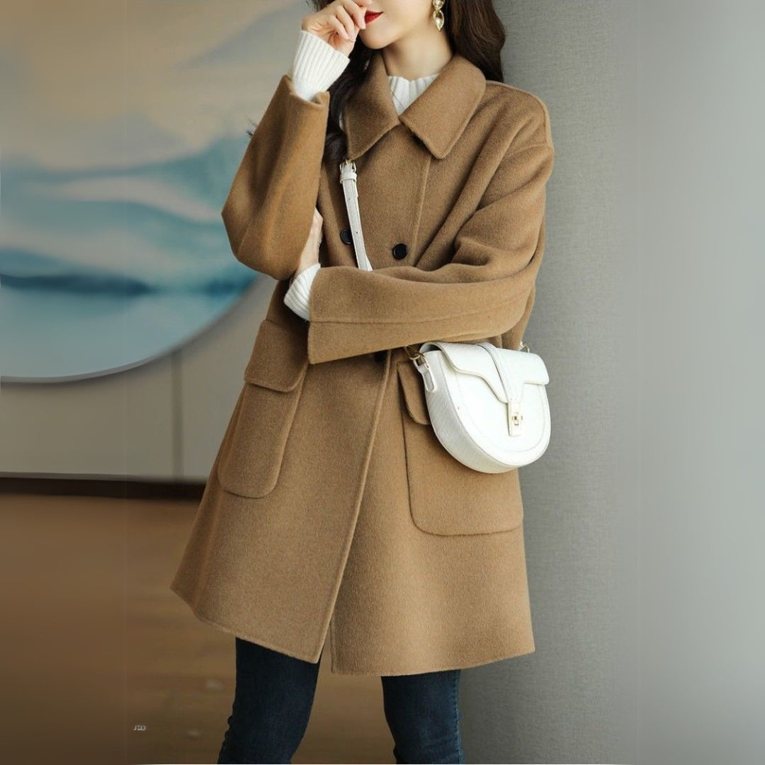 Women’s double-breasted formal coat