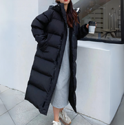 Timeless long jacket for women