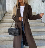 Women’s double-breasted winter coat