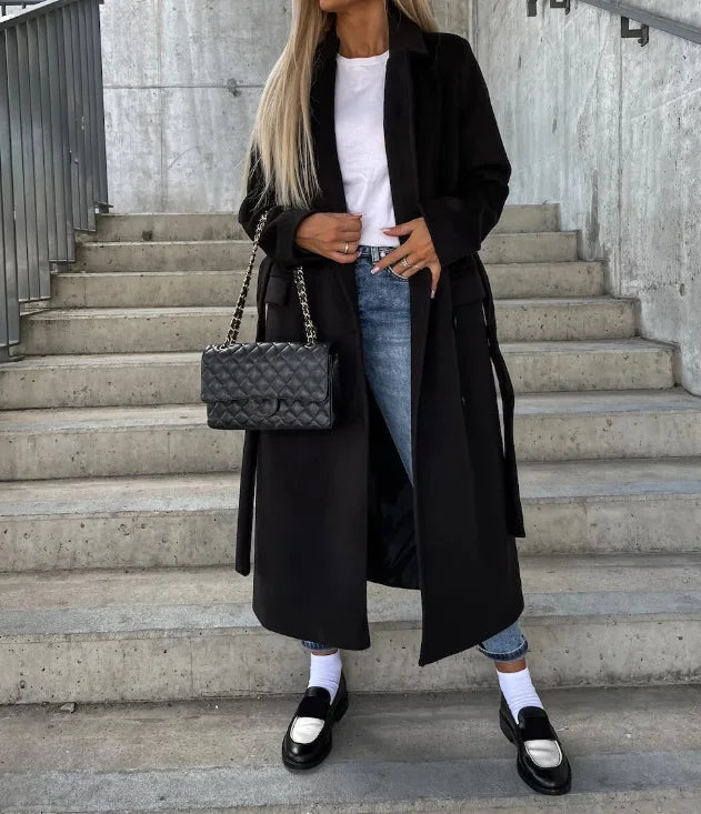 Women’s double-breasted winter coat