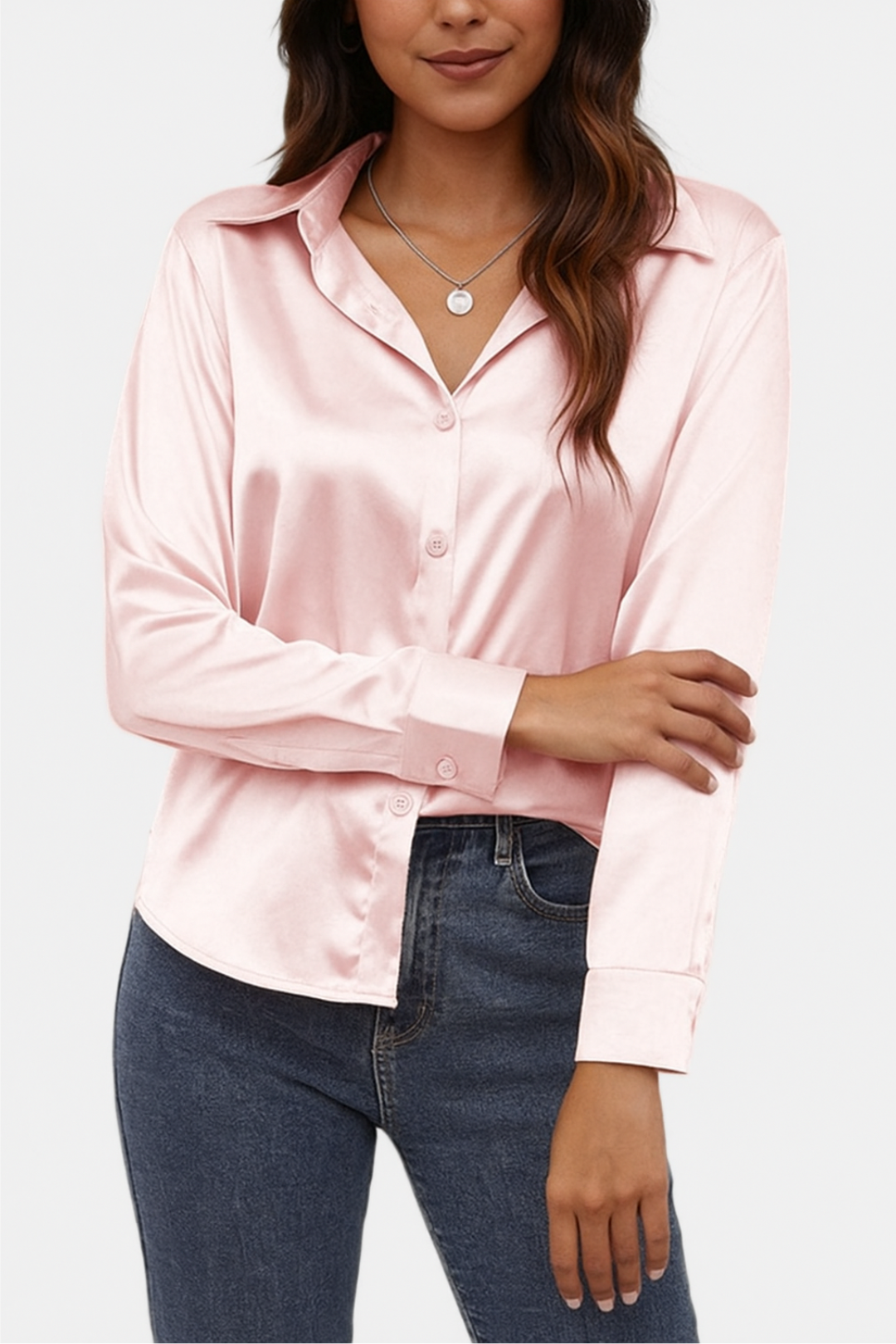 Women’s lightweight button-up shirt