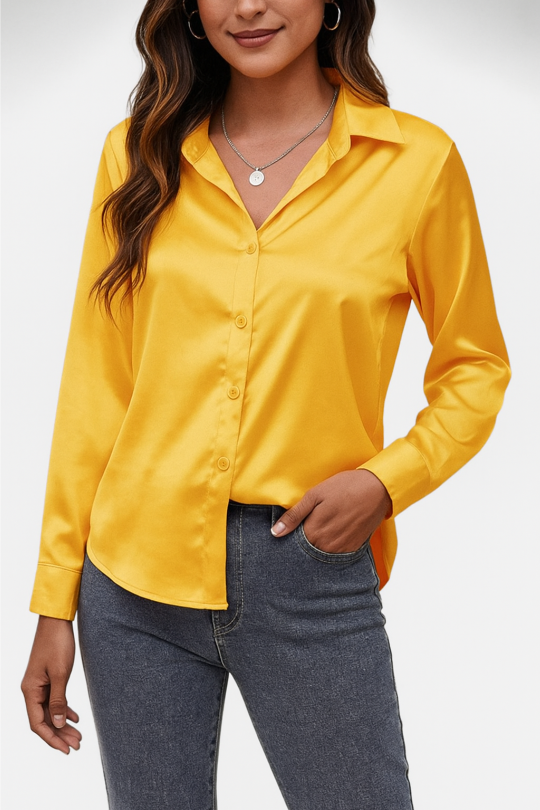 Women’s lightweight button-up shirt