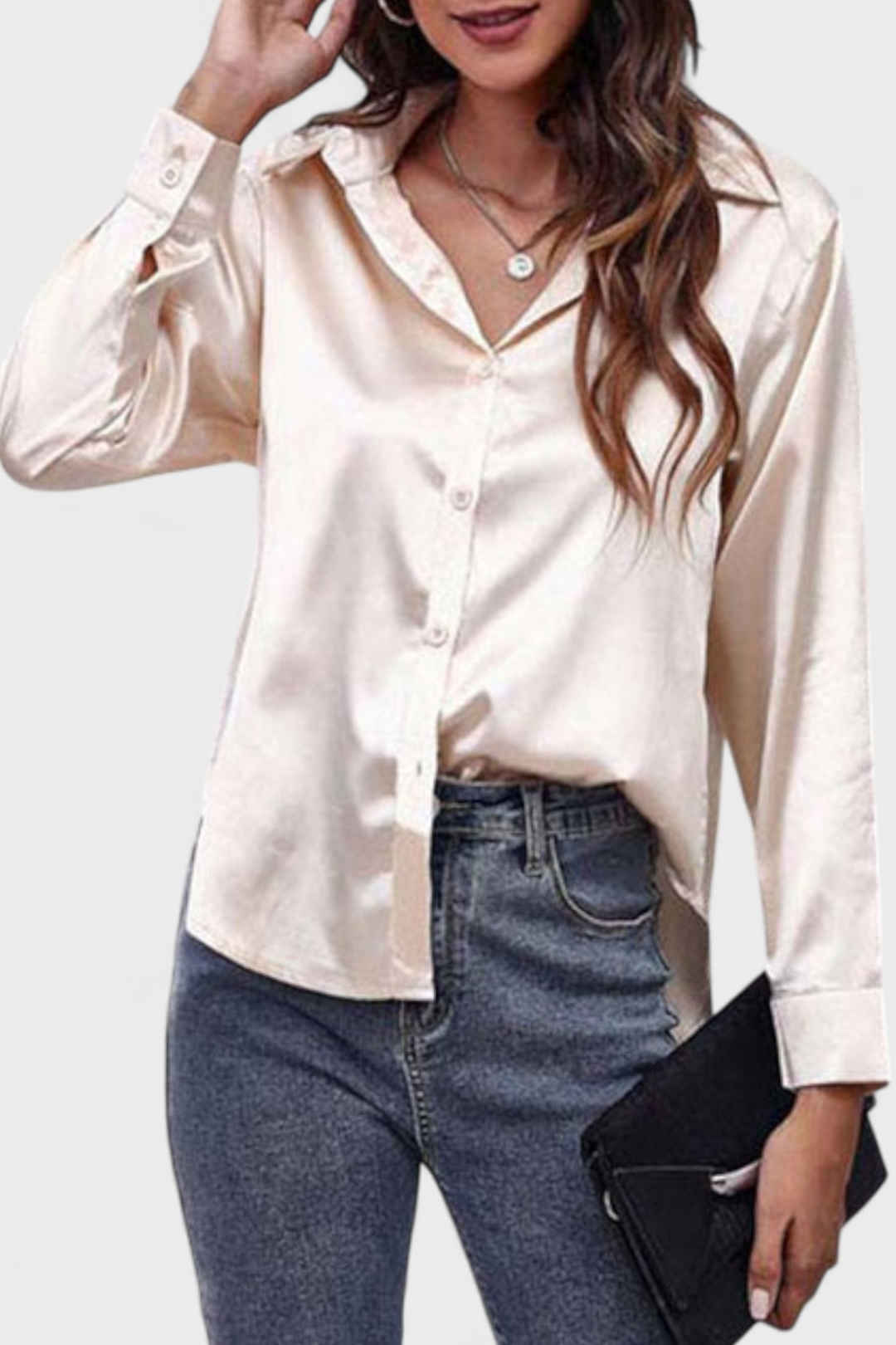 Women’s lightweight button-up shirt