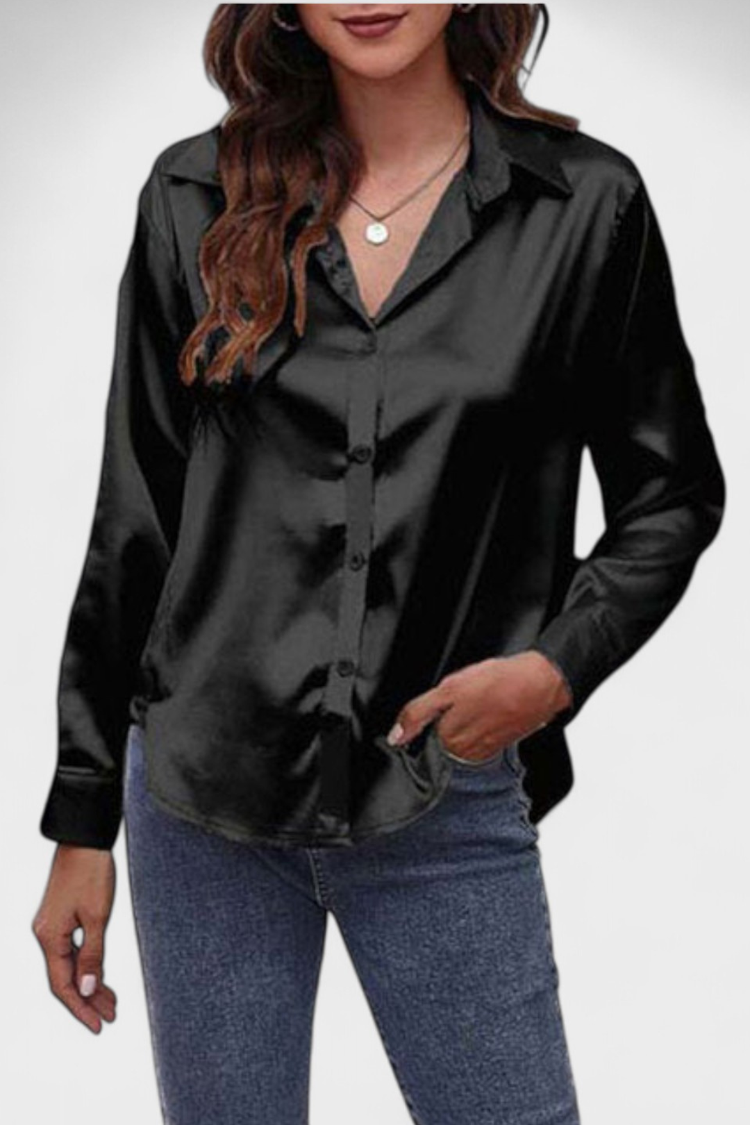 Women’s lightweight button-up shirt