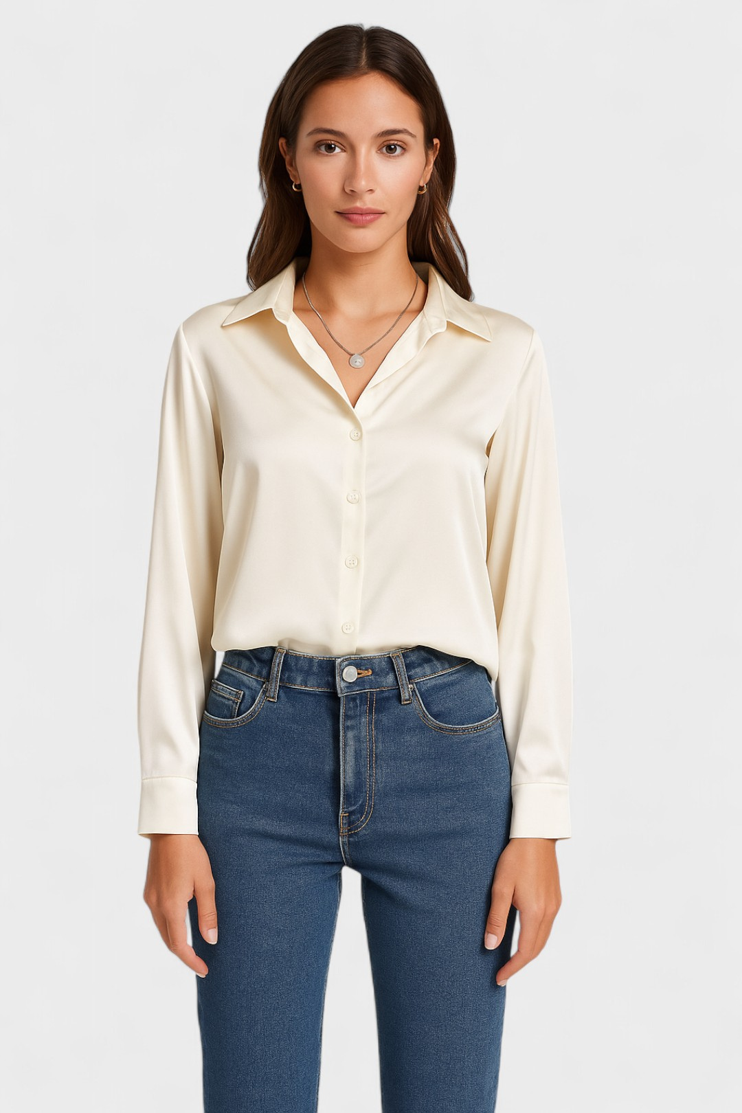 Women’s lightweight button-up shirt