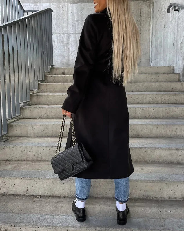 Women’s double-breasted winter coat